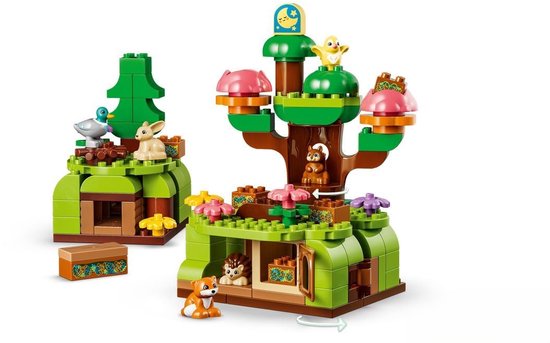 LEGO DUPLO Ontdekkingsbos met Wilde Dieren Speelgoed voor Kinderen en Kinderkamer Decoratie 10480 — afbeelding 5