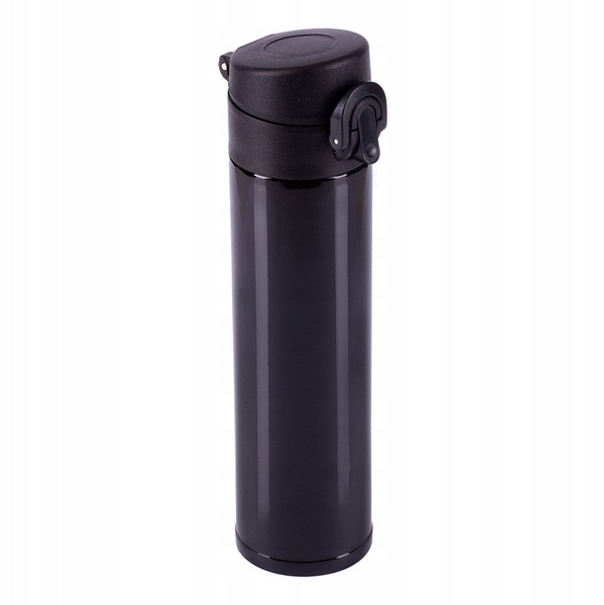 Moline Thermosbeker 350 ml Zwart - Dubbelwandig RVS