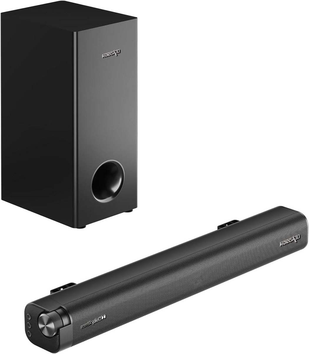 Home Cinema Geluidssysteem - 3D Surround Soundbar - Film Muziek Gaming - Dolby Atmos Ondersteuning - 50 Centimeter - Zwart
