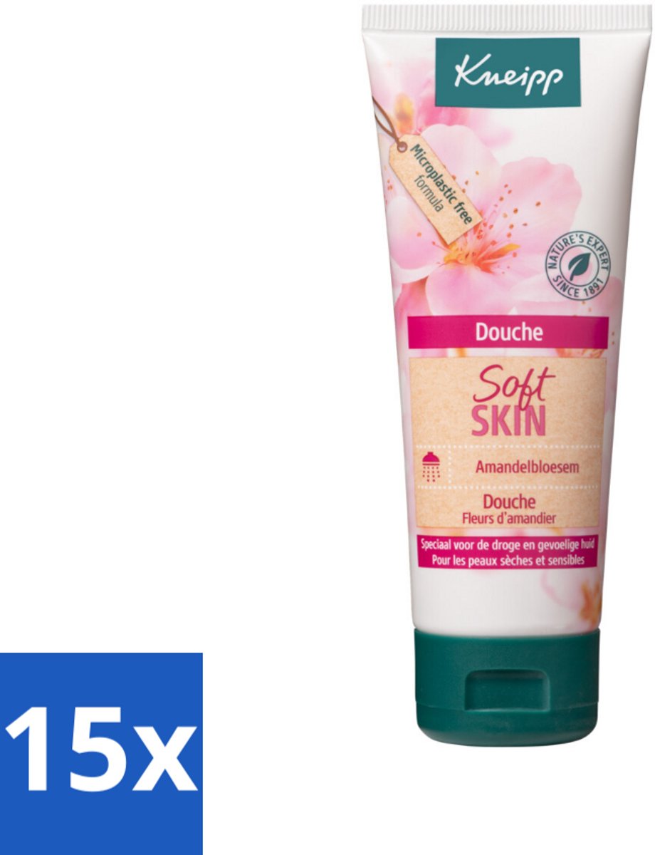 Kneipp – Amandel – Douche – 75 ml - Bulkverpakking - 15 stuks