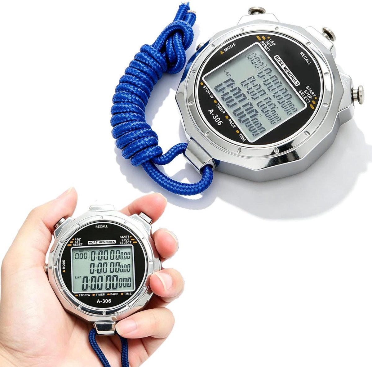 CRLYN® Interval Timer - Stopwatch - Gym Timer
