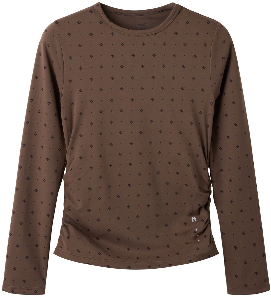 Name it Sporttop met lange mouw Slim fit