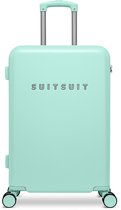 SUITSUIT Koffer 65x44x25 cm - Reiskoffer medium - TSA Slot - 60L - Evolution - Misty Mint