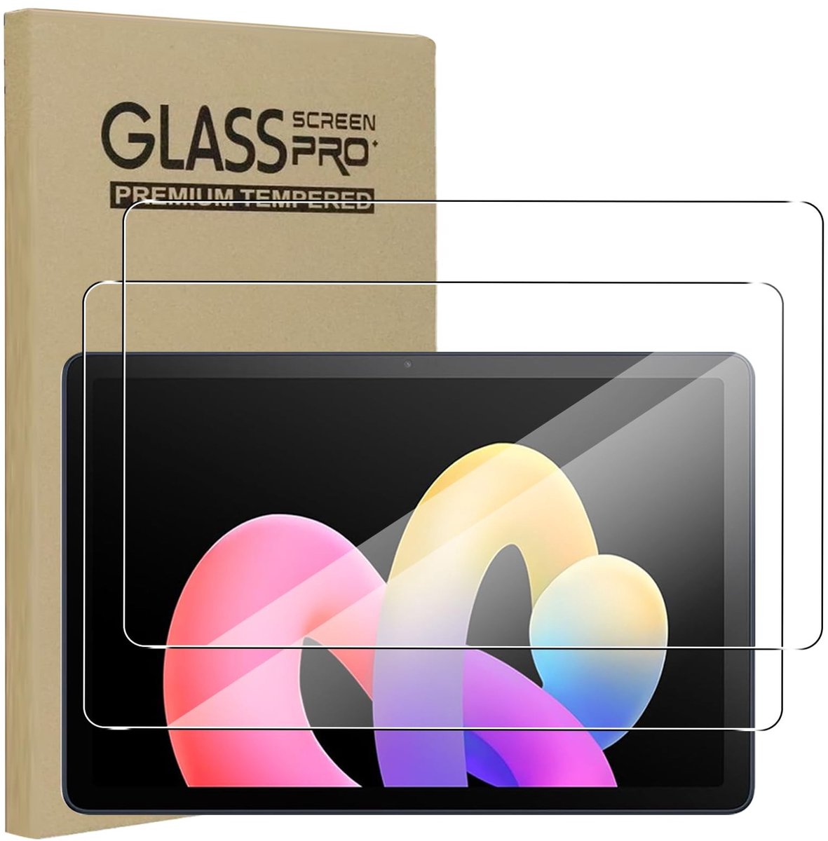 Elzusha - Set van 2 Gehard Glas Screen Protectors voor TCL Tab 10 Gen 4