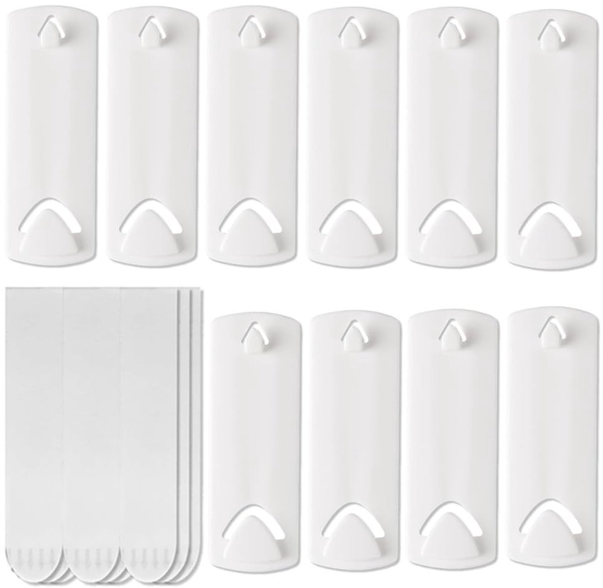 Elzusha - Set van 10 Foto Hangers met Zelfklevende Strips