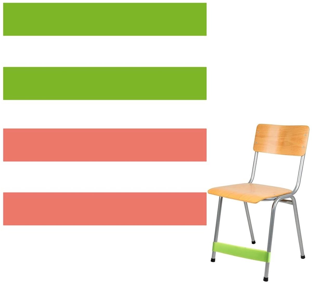 Elzusha - 4 Stuks Elastische Banden voor Kinderstoelen - Stoelbanden en Voetbanden