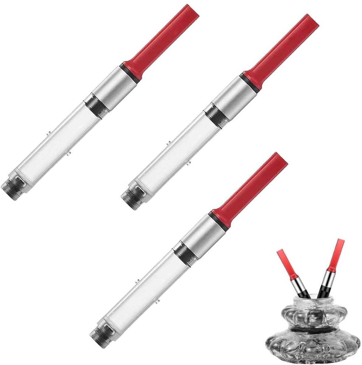 Elzusha - Set van 3 Fountain Pen Inktconverters voor Z28