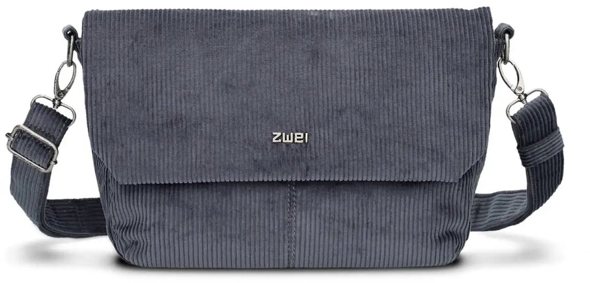 zwei schoudertas Mademoiselle.M M60 Cord - Polar donkerblauw