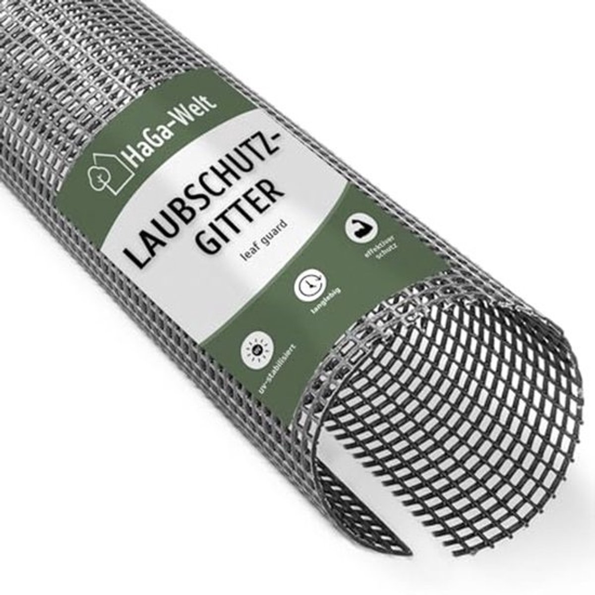 Dakgoot Bladbescherming Rooster - 100 mm - 125 mm - 2 m - UV-bestendig en Duurzaam Materiaal - Bladvanger voor Dakgoten