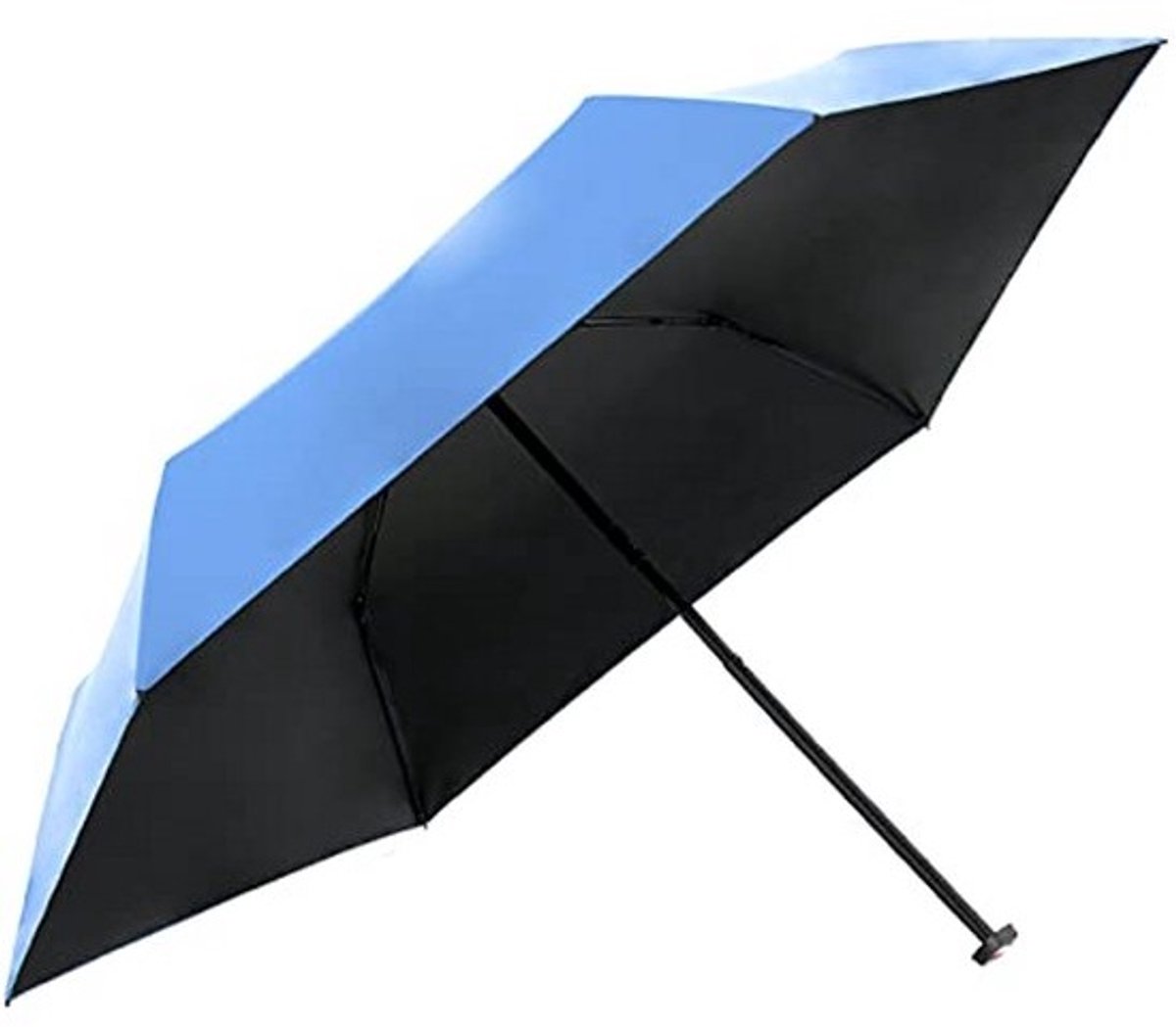 Ultra Slim Manual Zakparaplu - Ultralicht, Plat, Stormbestendig en Winddicht - 21 cm