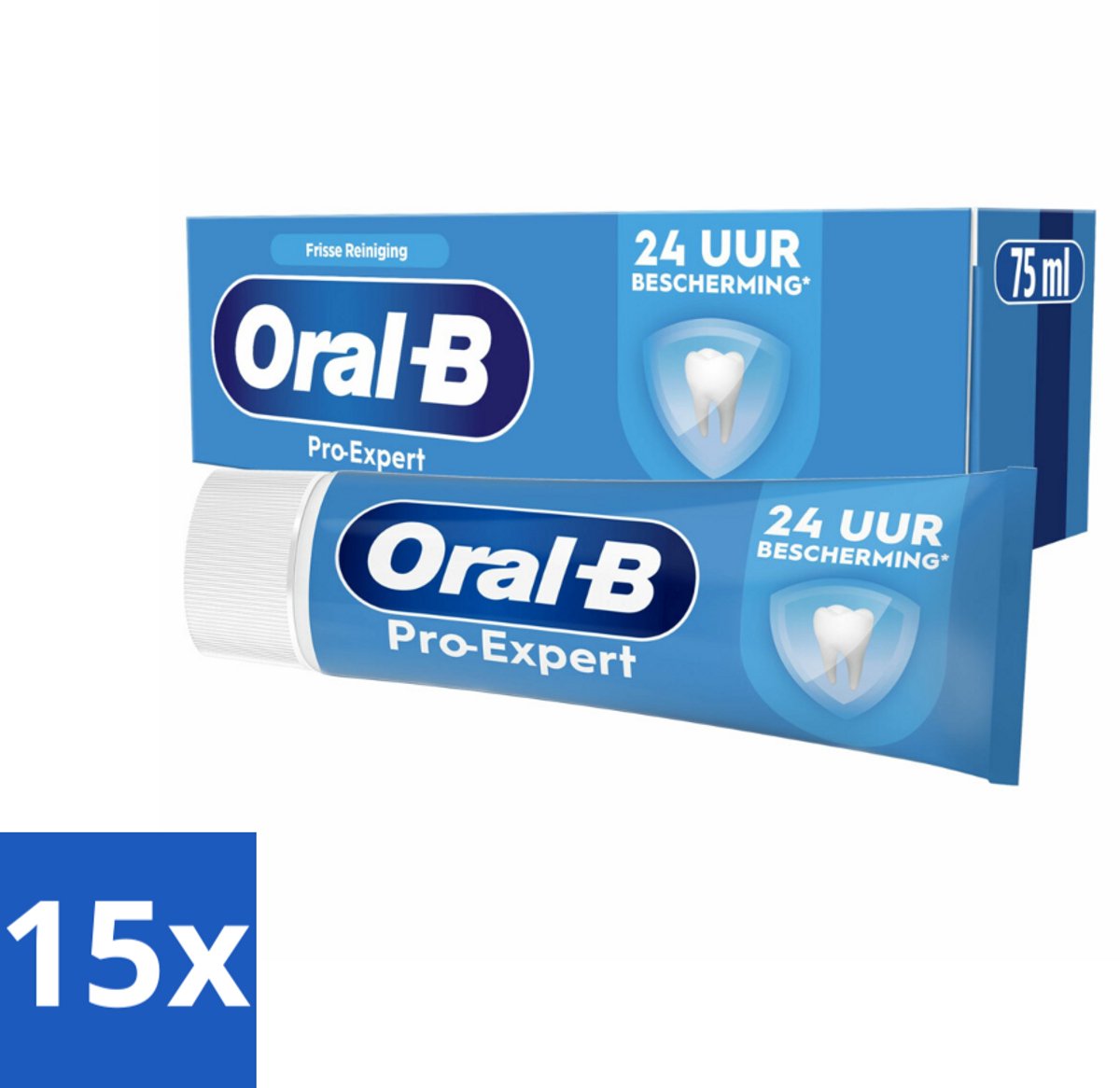 15 x Oral-B - Pro-Expert – Tandpasta – Intense Reiniging – 75 ml - Koffie - Koffiezetapparaat - Koffiezetapparaat