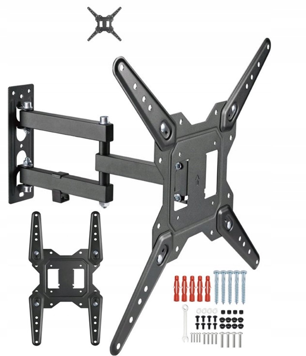 Draaibare TV-muurbeugel Sharp 43FH2EA - 14-55 inch, 30 kg