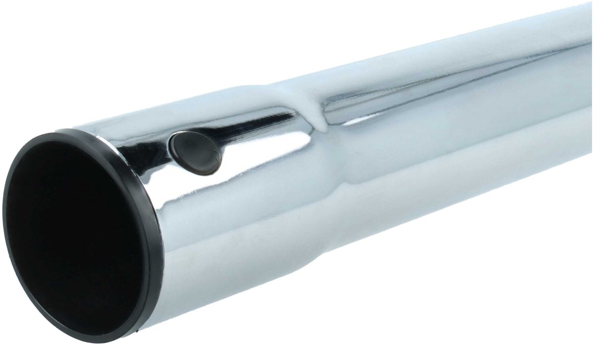vhbw stofzuigerslang compatibel met Bosch GAS 35 M AFC, 35 L SFC+, 50, 55 M AFC, 50 M stofzuigers - 35 mm aansluiting, 60 - 97 cm zwart zilver