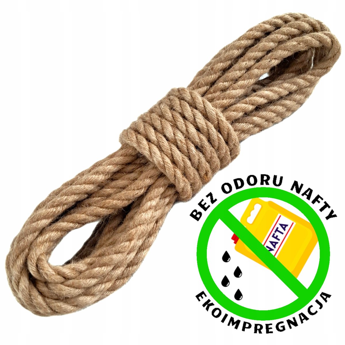 Natuurlijk Jute Touw 10mm x 10m - Geurloos & Duurzaam