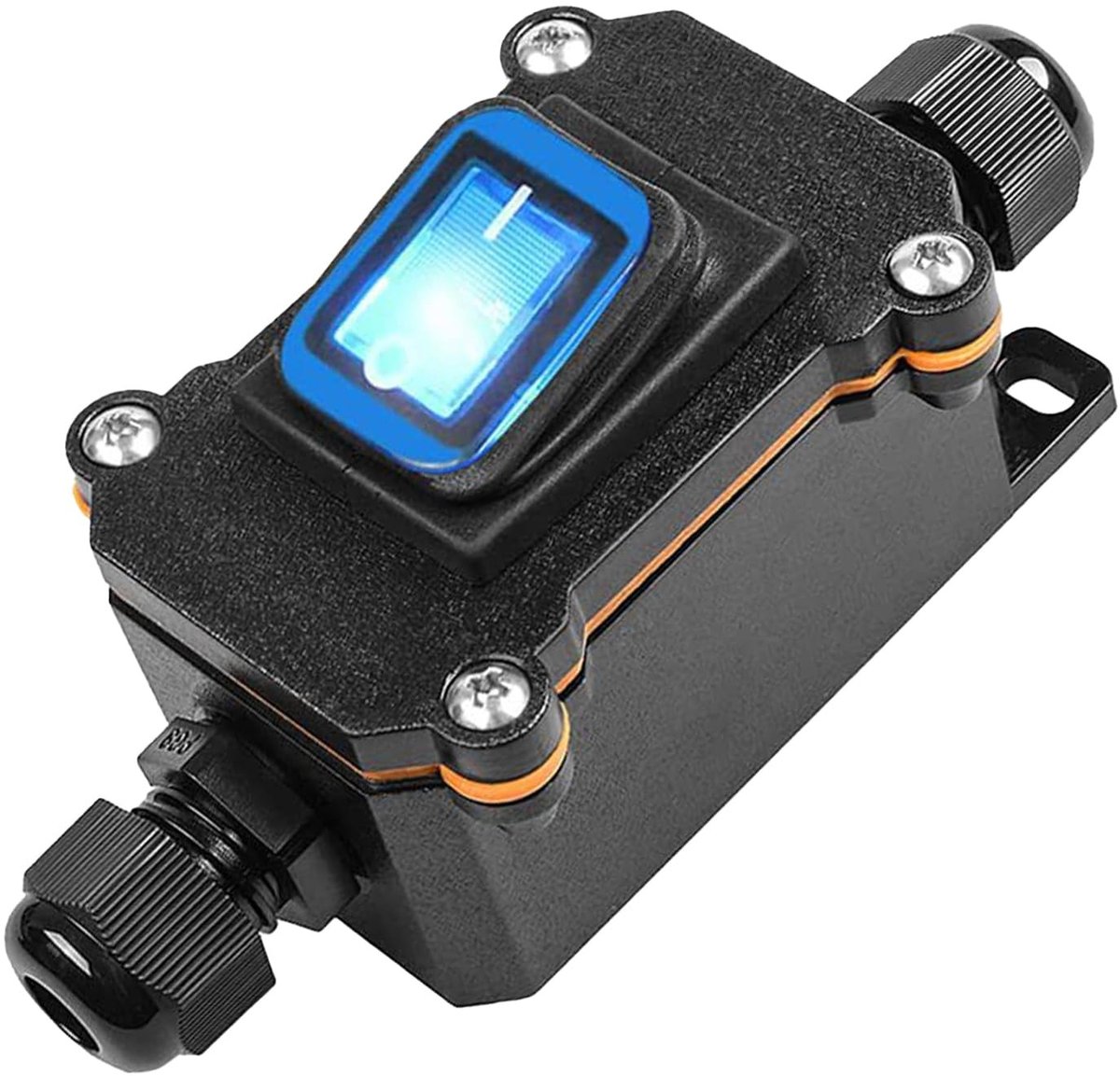 Solidchoice - Waterdichte Inline Schakelaar met Indicatorlicht