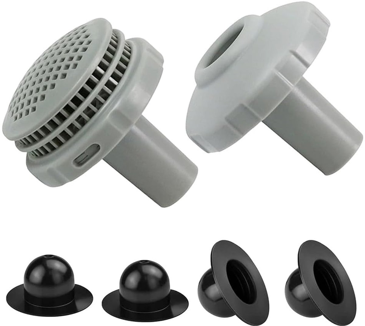 Solidchoice- Zwembadfilteraansluiting 32 mm - Zwembadaansluitset - Zwembaduitlaatmondstuk - Watercirculatie - Zwembadaccessoires met binnendraad - Voor een schonere zwemervaring - Zwembadaansluiting