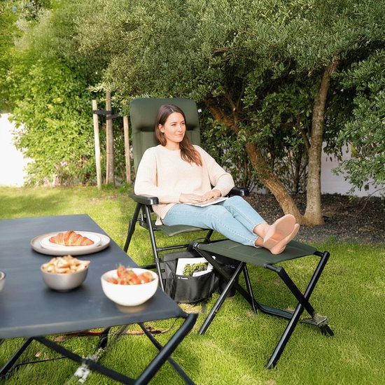Travellife Barletta Standenstoel Comfort XL Groen - Extra brede zitting - Rugleuning in 7 standen verstelbaar van Travellife — afbeelding 5