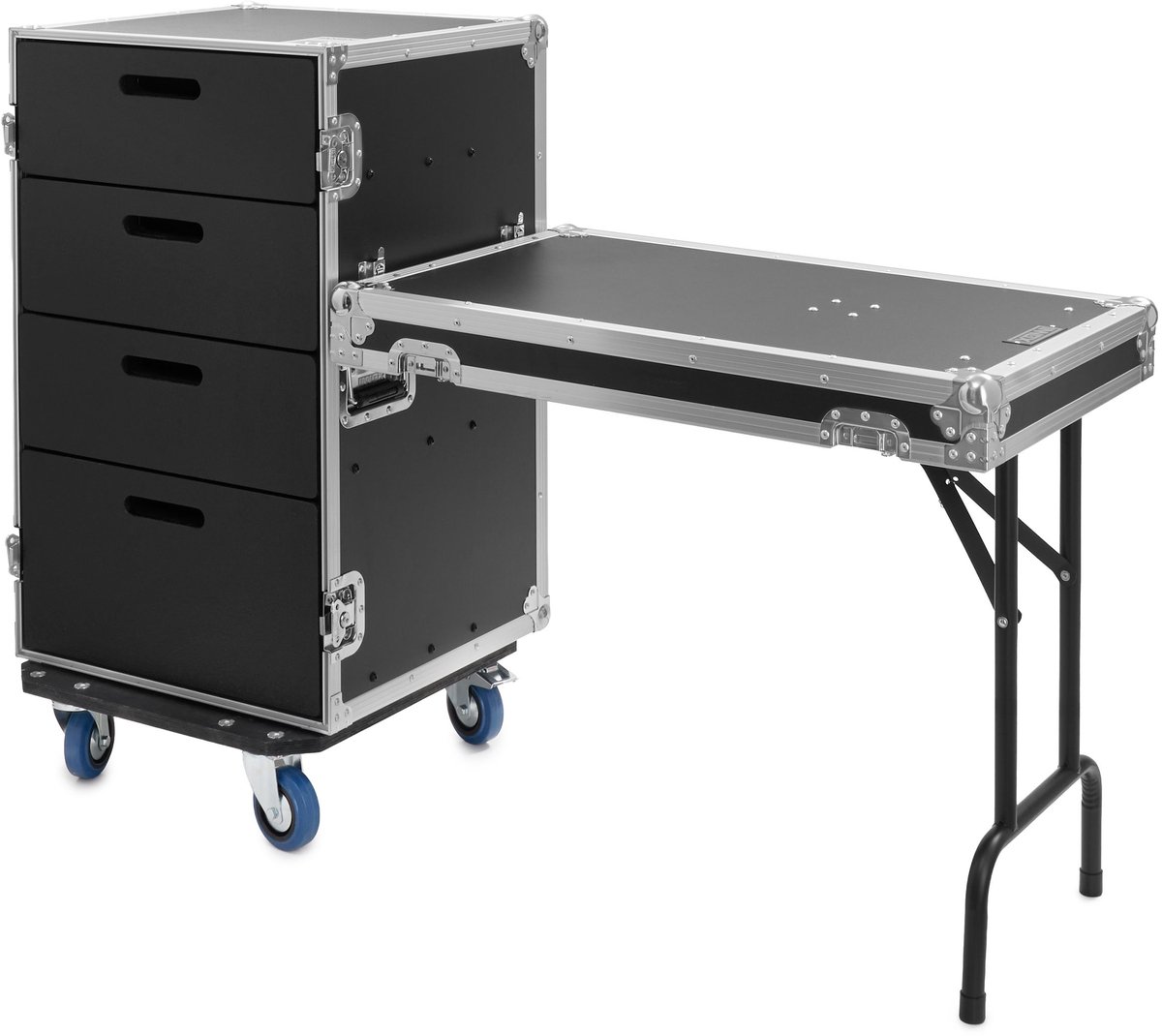 Ladekist met tafel 4/4/4/6 Units - Innox IX-BK-DR-T-S-4446U - Multikleur