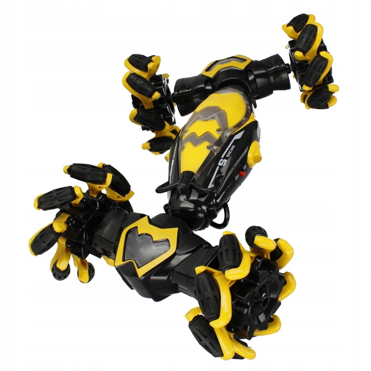 Mega Creative RC Auto - Dubbelzijdig, 360° Draaiend, USB Oplaadbaar