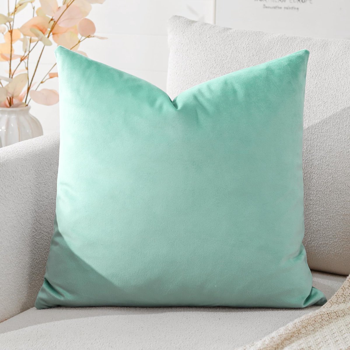 Kussenhoes 60 x 60 cm - Fluweel - Superzacht - Perfect voor woonkamer en slaapkamer - ShopVlot