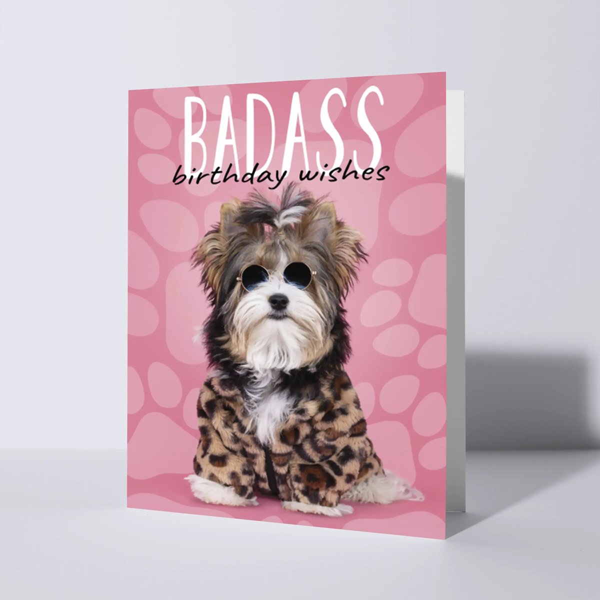 CAT'CHY Cards - wenskaart - verjaardag - hond - biewer