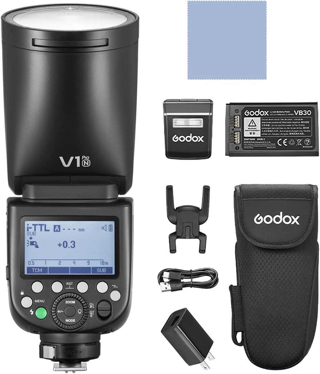 Professionele Speedlite Flitser met M/E-TTL II, HSS 1/8000s en Afneembare Subflitser voor Canon EOS Camera's