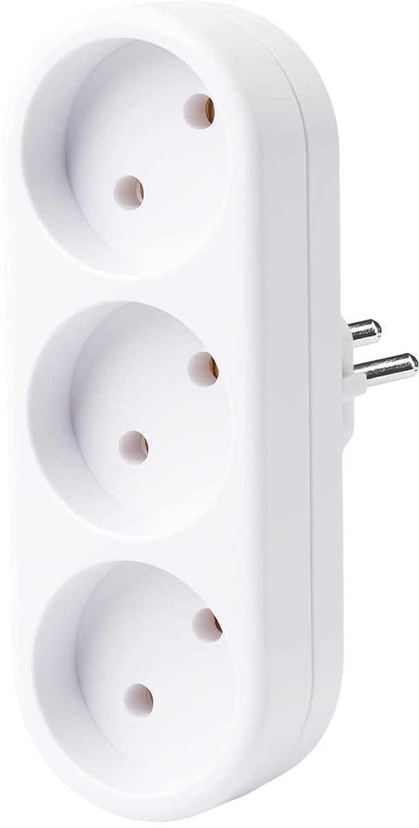 MAOYING Dubbel stopcontact 3-voudig voor stopcontact 250 V 16 A voor thuis kantoor keuken meervoudige stekker voor - ShopVlot
