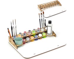 PROSCALE Paint Station. Hobby Zone Craft Miniatures Citadel Paint Station Painting Station Craft Workstation Citadel - ShopVlot