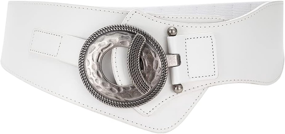 Stretchriem Dames 6cm - Leer - Elastisch - Perfect voor een comfortabele pasvorm - ShopVlot