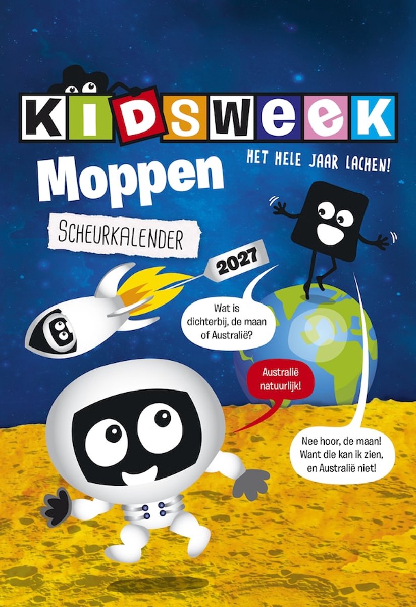 Kidsweek Scheurkalender 2027 - Het hele jaar lachen!