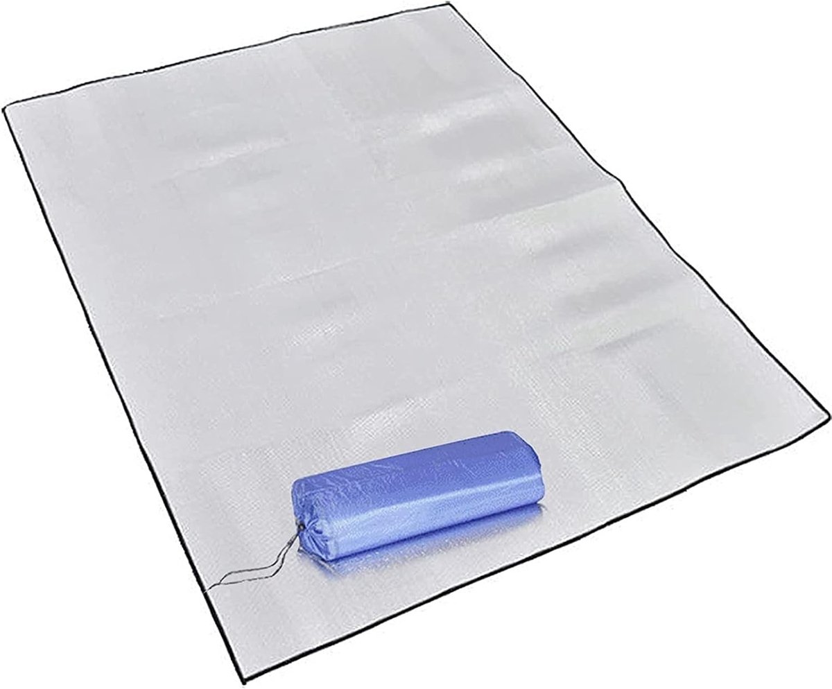 Isolerende Aluminium Mat voor Kamperen, Opvouwbare Thermische Mat, Comfortabele Slapen onder de Sterren, Ideaal voor Buitenactiviteiten