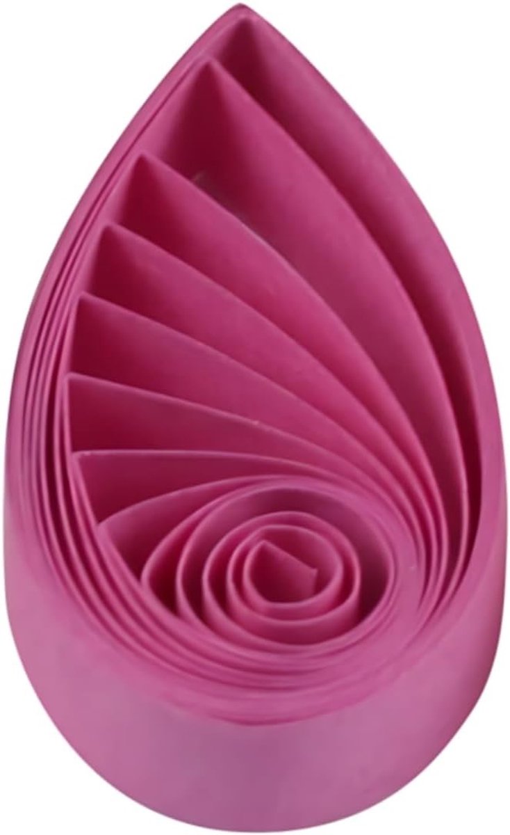 Kleurige Quilling Papierstroken 10mm voor Creatieve Projecten - 120 Stuks Fuchsia Raspberry Ruby No.18 voor Origami en Filigree Decoraties