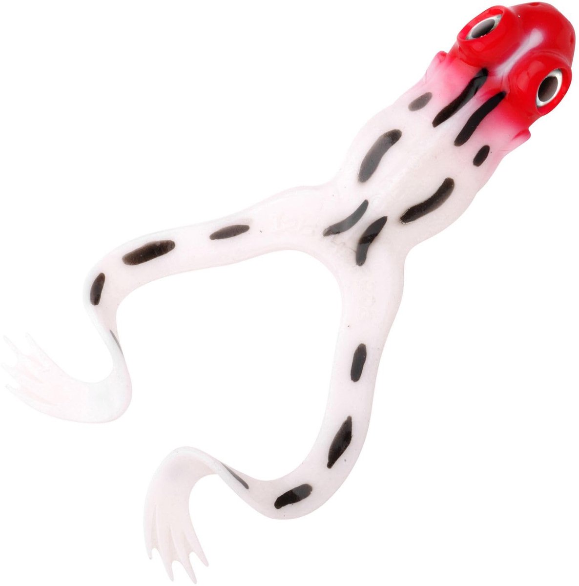 Gummifrosch voor roofvissen 15cm 34g Roodkop
