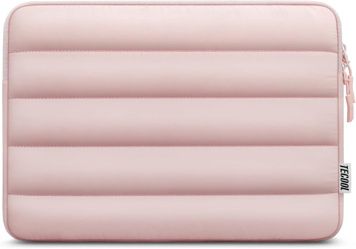Laptop Sleeve 13 Inch voor MacBook Air en Pro, Waterdichte en Schokbestendige Tas in Roze, Geschikt voor HP en Dell