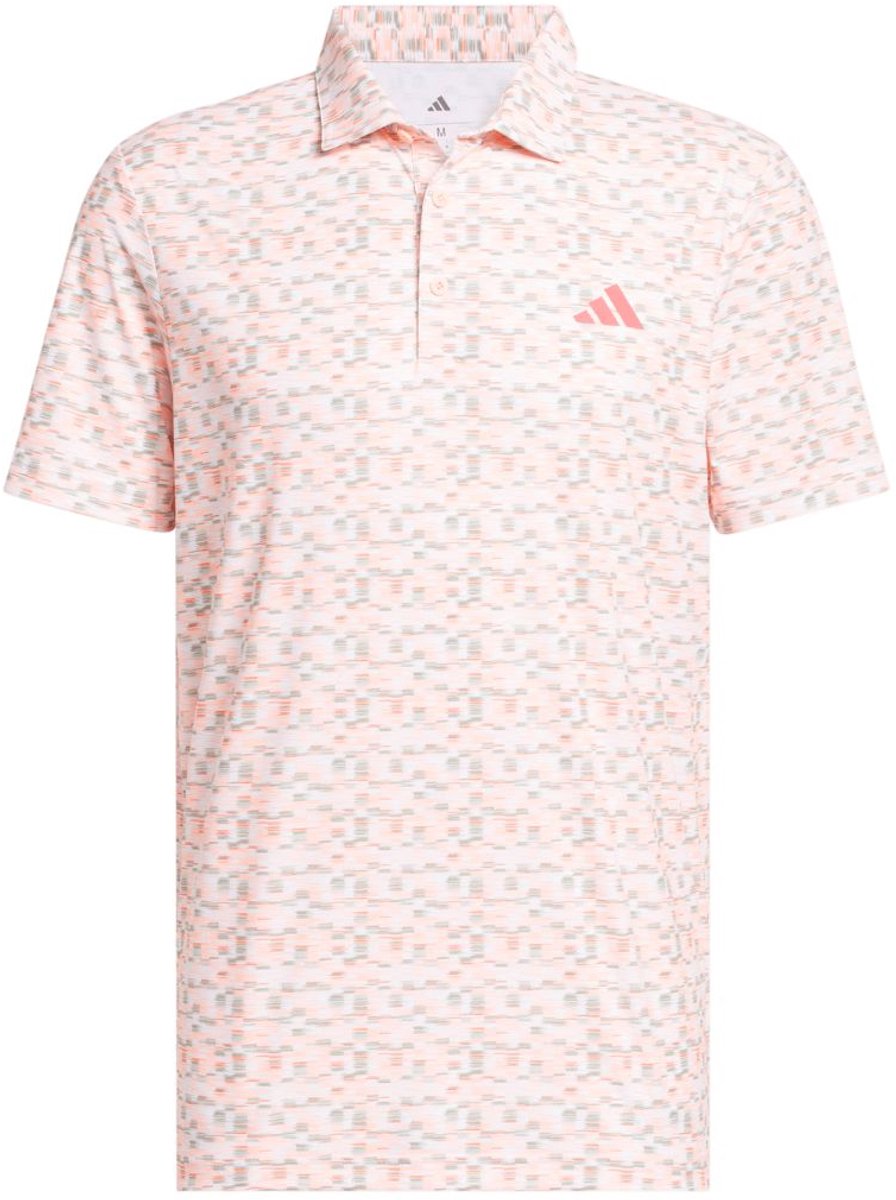 Adidas Ultimate Lichtgewicht Heren Golfpolo Frotur Multicolor