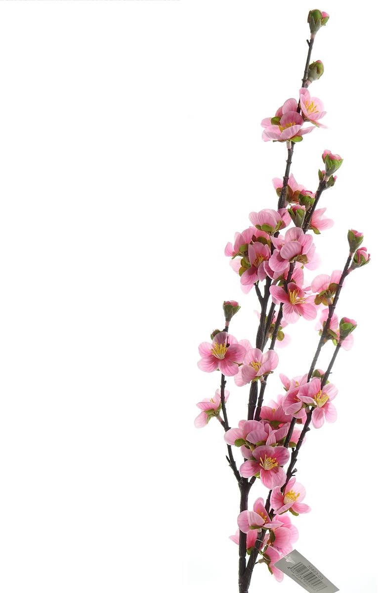 DPI Prunustak Fuchsia 80 cm - Kunstbloemen