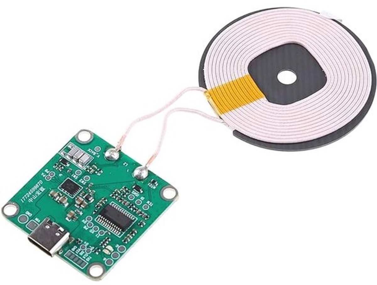Draadloze Oplaadmodule 12V 20W met 0-10mm Afstand voor Efficiënte Oplading