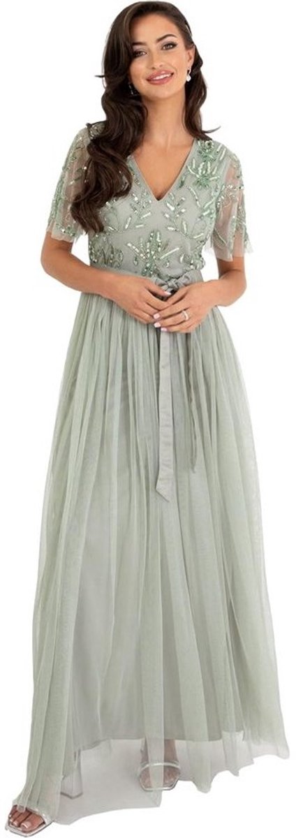 Maxi Jurk voor Dames - Elegante Ball Gown voor Bruiloft, Bruidsmeisje en Avondgelegenheden