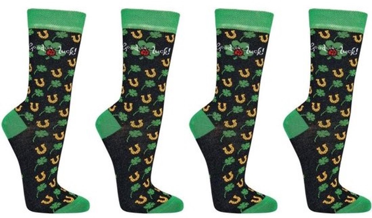 Set van 2 Paar Grappige Sokken als Cadeau voor Heren en Dames