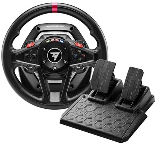 Race Stuur - Gaming Stuur - Sim Racen - Dynamische Force Feedback - 900 graden - Zwart — afbeelding 3