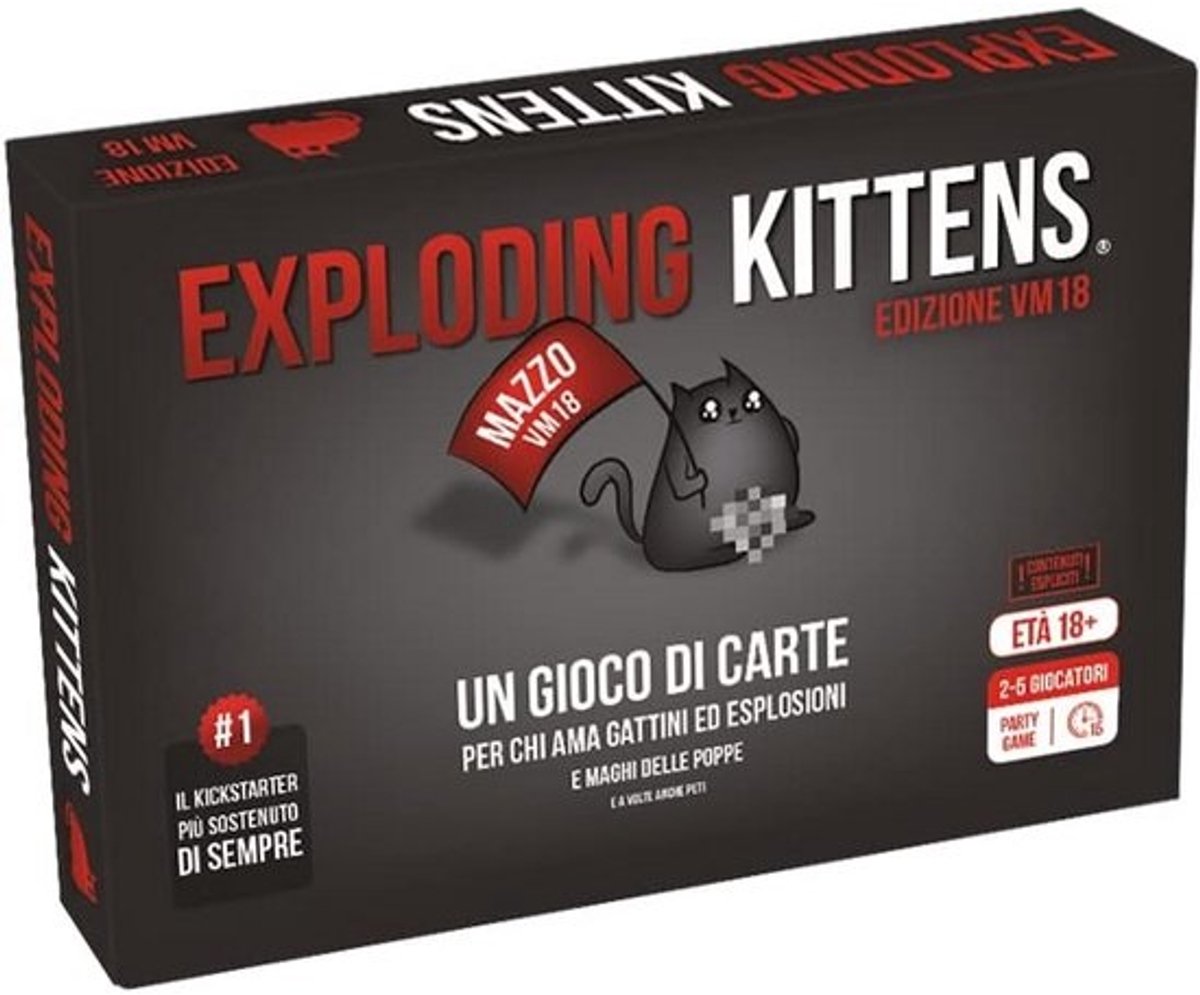 Exploding Kittens kaartspel: Strategische en Spannende Versie van Russische Roulette