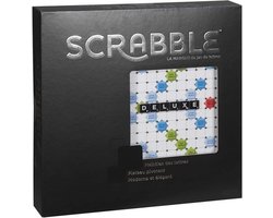 Scrabble Deluxe Spel - Klassiek Woordspel met Draaiplateau