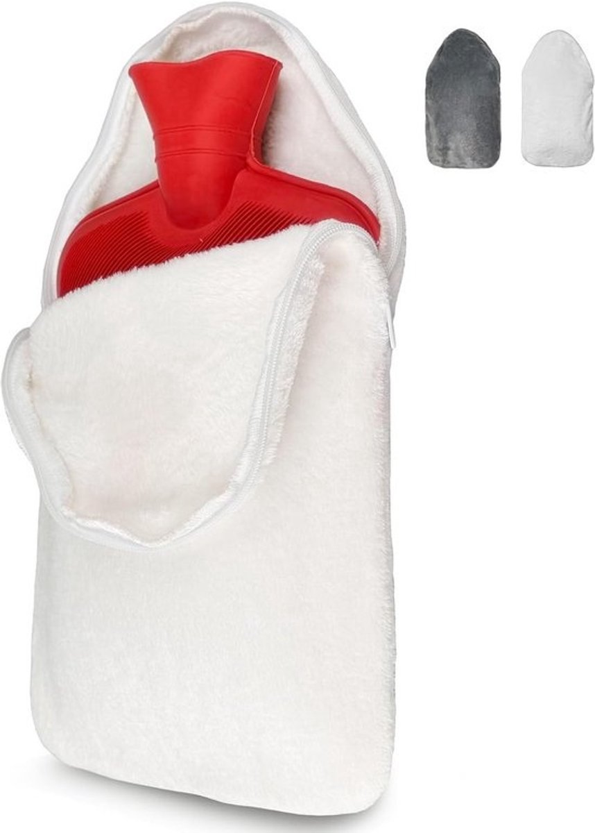 Grote Warmwaterkruik 3 Liter met Deksel - Warm en Koud Kompres voor Pijnverlichting en Krampen