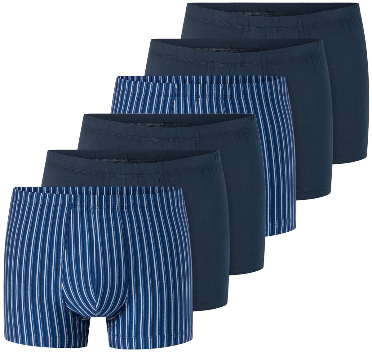 Schiesser Heren retro short / pant 6 pack 95/5 Essentials - Cotton