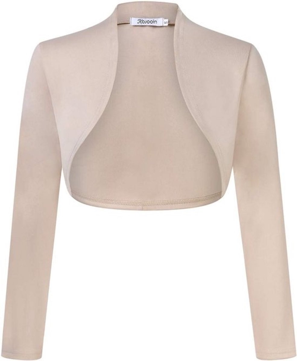 Korte Dames Bolero - Elegante Open Cardigan voor Avondjurken en Feestelijke Outfits