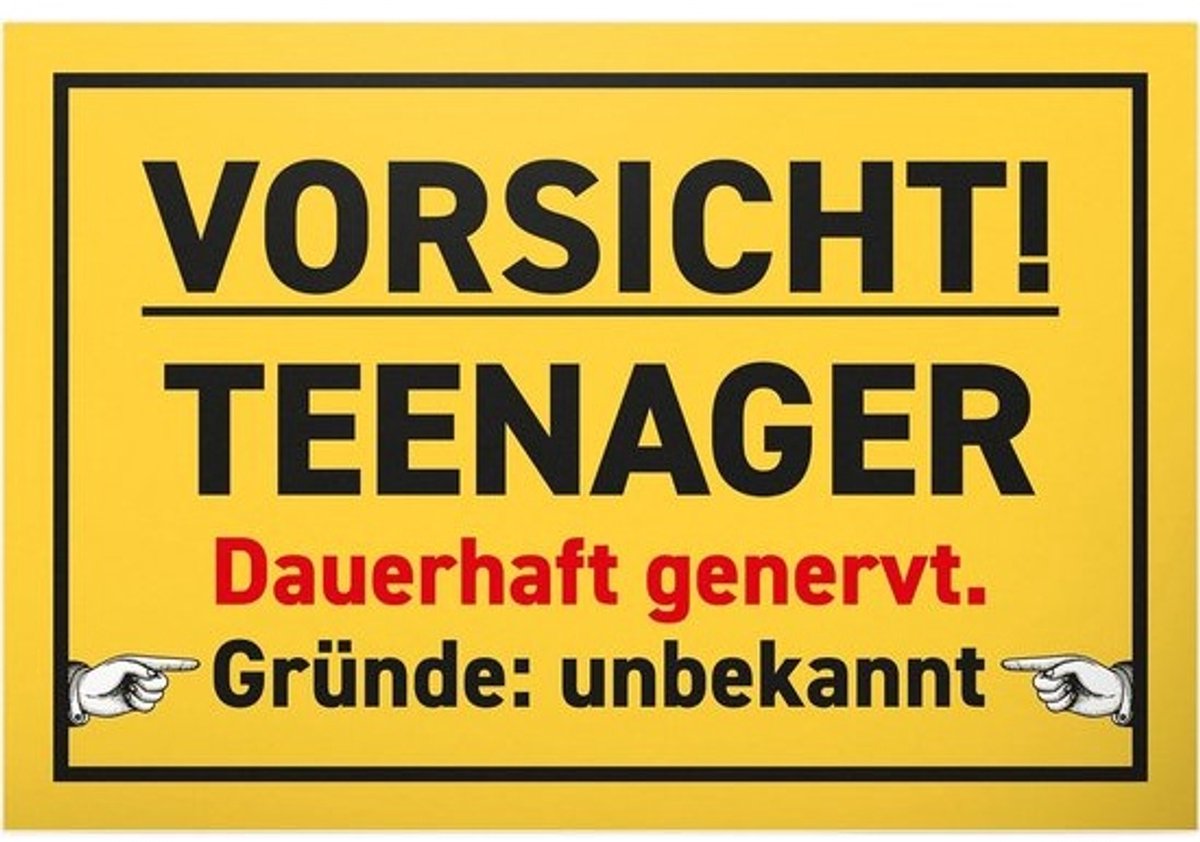 Grappig Deurbord Tiener Kamer - Rechthoekig Huisnummer Bord Cadeau Jongens Meisjes