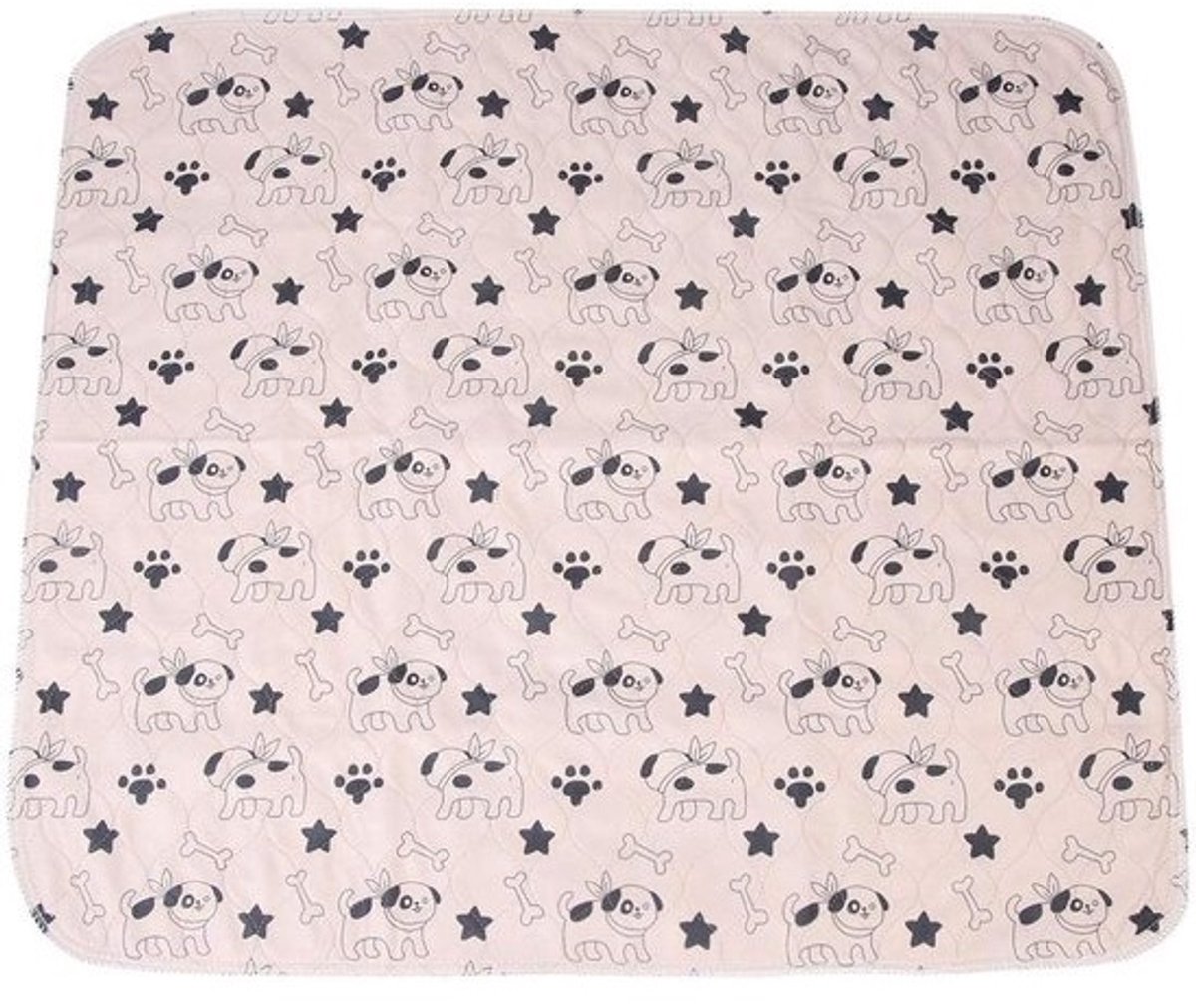 Wasbare Herbruikbare Honden Plasmat - Super Absorberend Puppy Training Mat - Waterdichte Hondenvoerbak Mat (70 * 80cm / 27.5 * 31.4in)