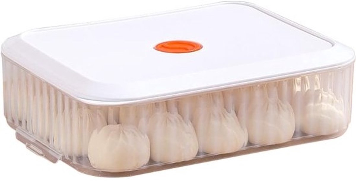 Rijskast met Deksel - Gistcontainer Brood - Bakken en Rijzen - Luchtdichte Fermentatie - 33x24x10 cm