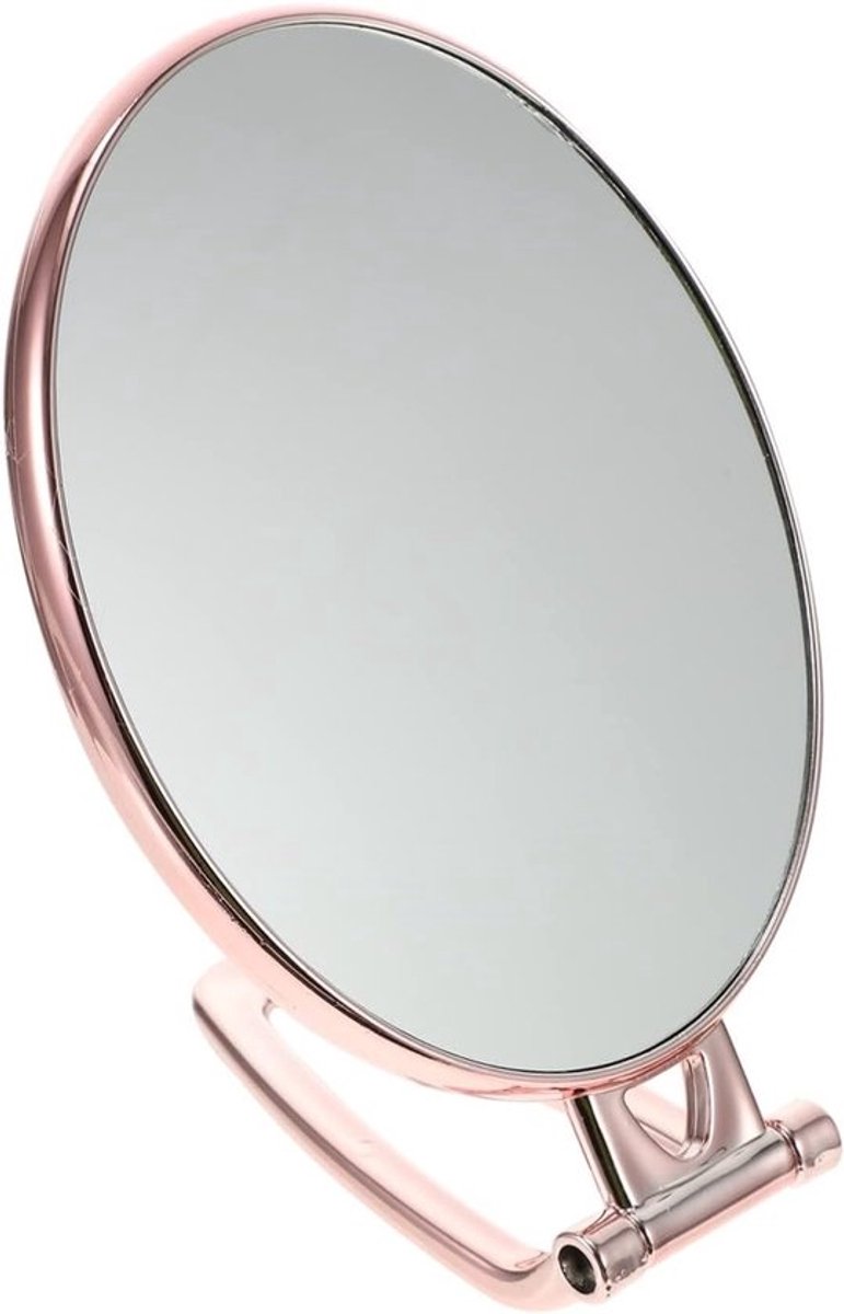 Make-up Spiegel - Kaptafel Spiegel - Dagelijkse Verzorging - Dubbelzijdig 3x Vergroting - Compact Formaat - Zoals Getoond