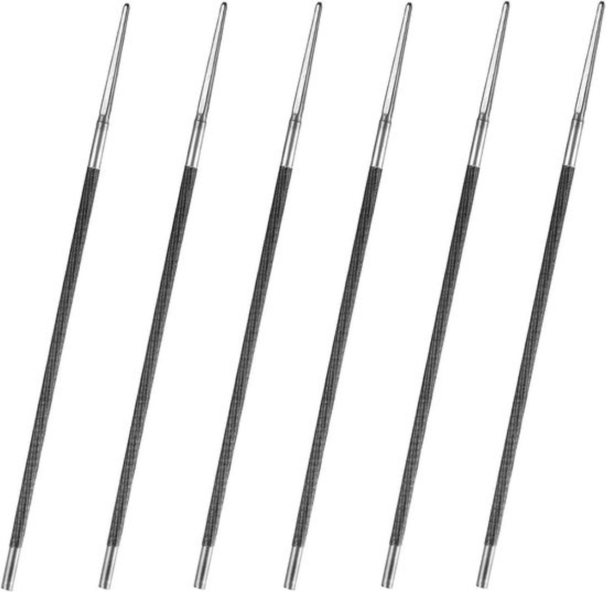Ronde Kettingzaagvijlen - Set van 6 Stuks voor Handmatig Slijpen
